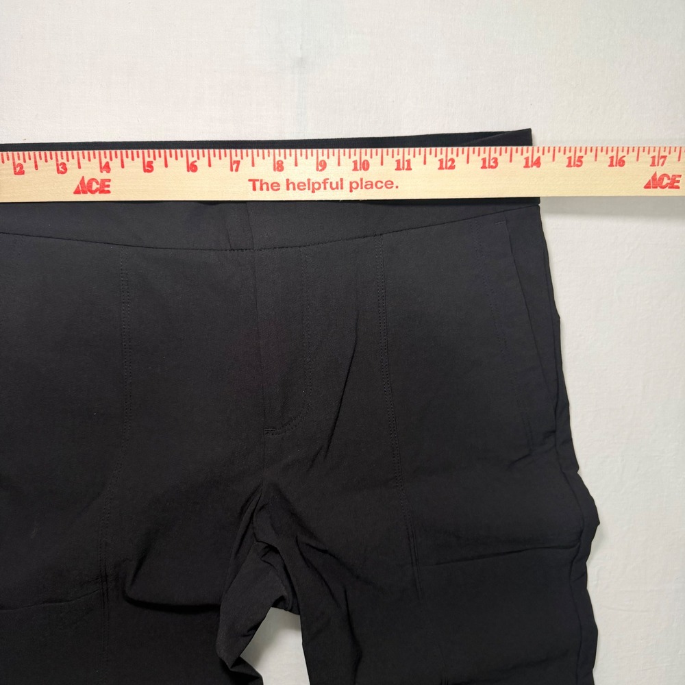 Athleta Wander Stash Skinny Pants Womens 2 Black Pull On Hiking Travel Stretch - Picture 4 of 6